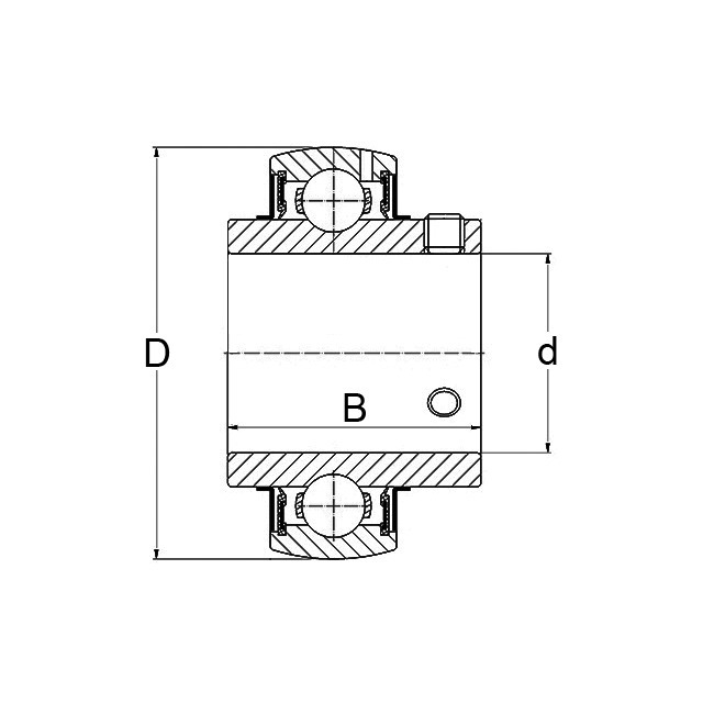 Roulement de Palier UC 207 référence fournisseur 40131004
